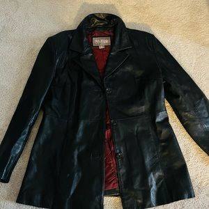Wilson Leather jacket Womens Black